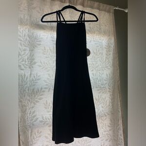 Pact - Organic Cotton Strappy Fit & Flare Dress L